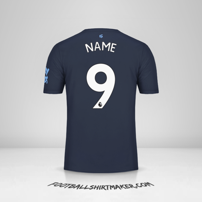 Shirt Everton FC 2019/20 Third -  name - 9