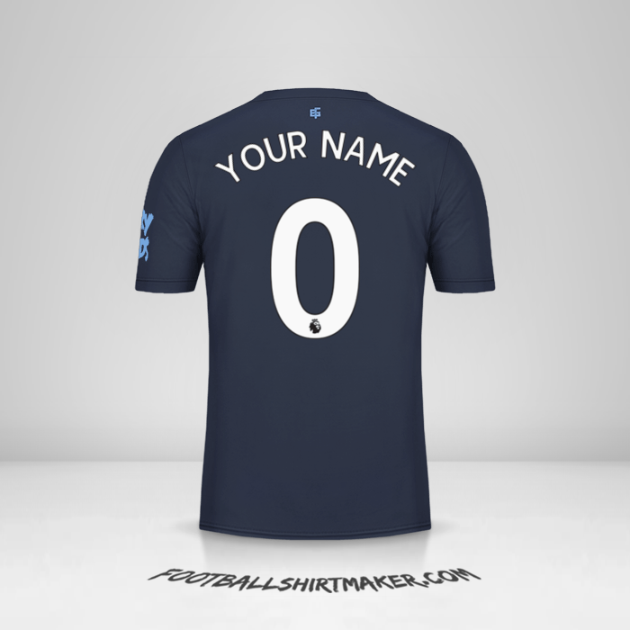 Jersey Everton FC 2019/20 III -  your name - 0