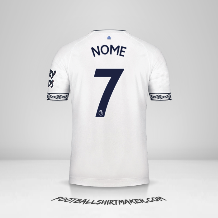 Maglia Everton FC 2018/19 Terza -  nome - 7