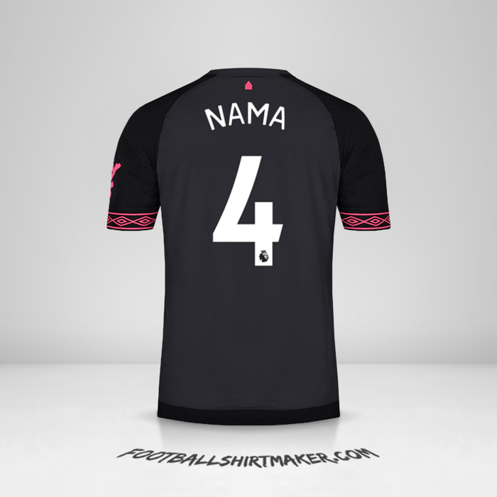 Jersey Everton FC 2018/19 Alternatif -  nama - 4
