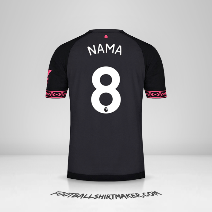 Jersey Everton FC 2018/19 Alternatif -  nama - 8