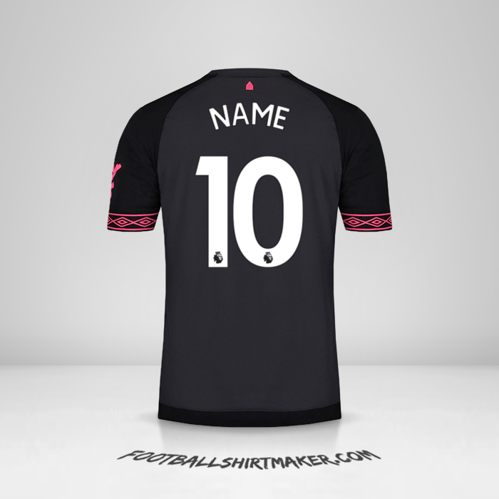 Trikot Everton FC 2018/19 Auswärts -  name - 10