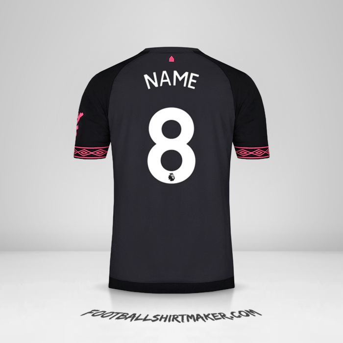 Trikot Everton FC 2018/19 Auswärts -  name - 8