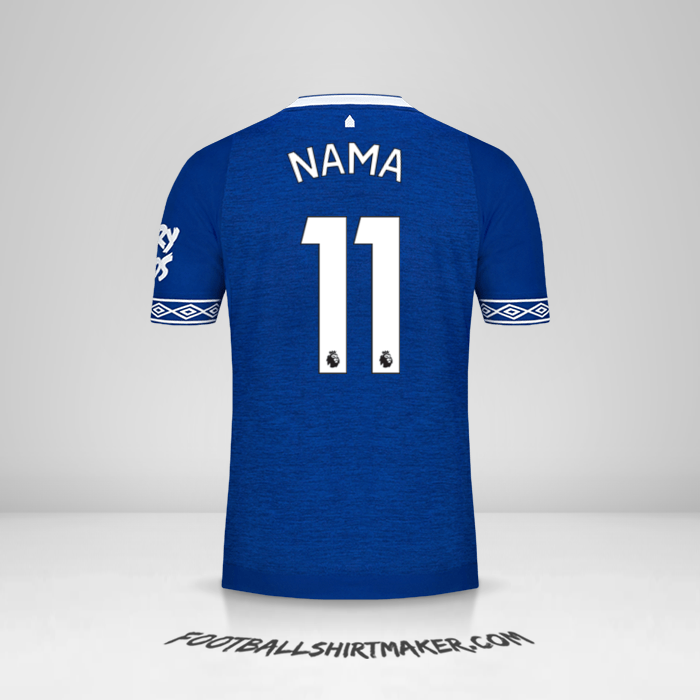 Jersey Everton FC 2018/19 -  nama - 11