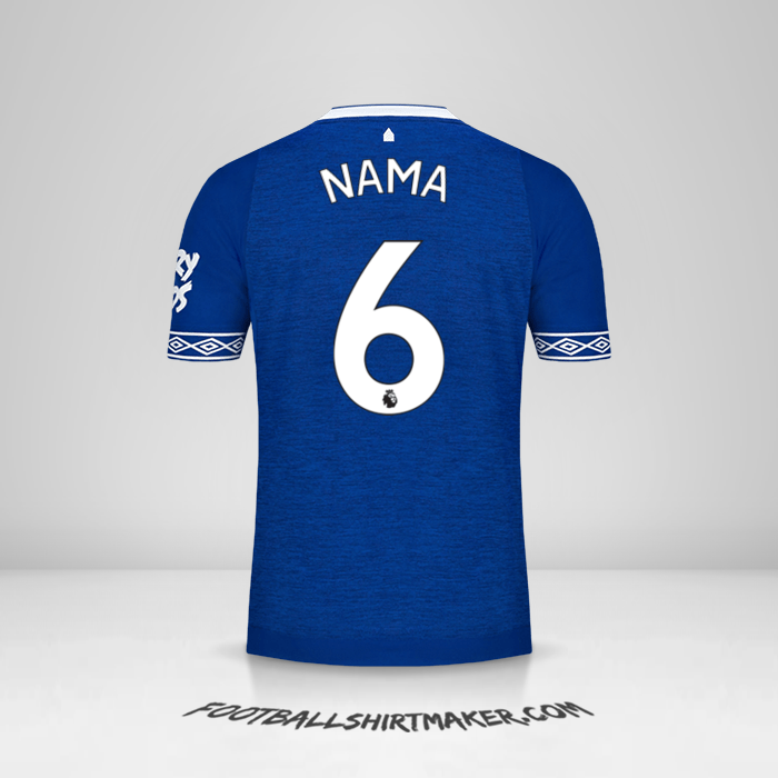 Jersey Everton FC 2018/19 -  nama - 6