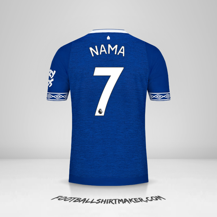 Jersey Everton FC 2018/19 -  nama - 7