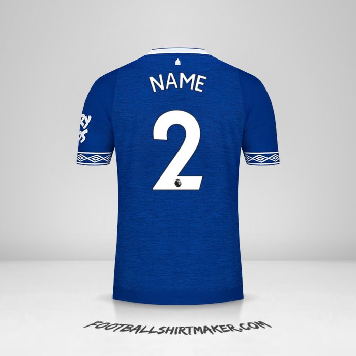 Shirt Everton FC 2018/19 -  name - 2