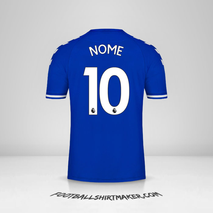 Camisa Everton FC 2020/21 -  nome - 10