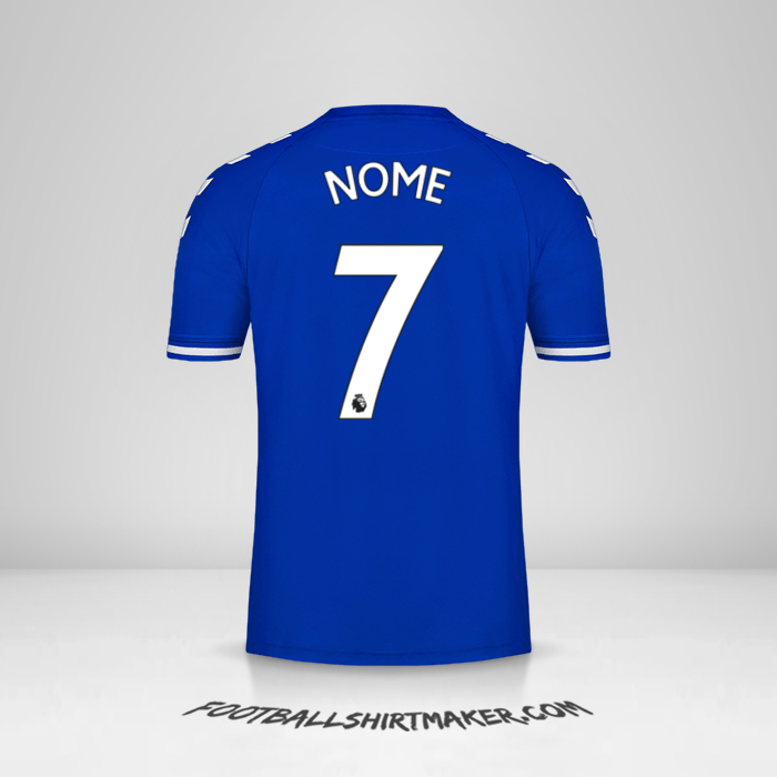 Camisa Everton FC 2020/21 -  nome - 7