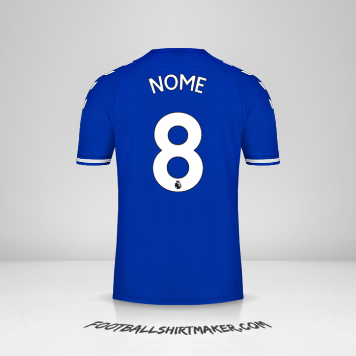 Camisa Everton FC 2020/21 -  nome - 8