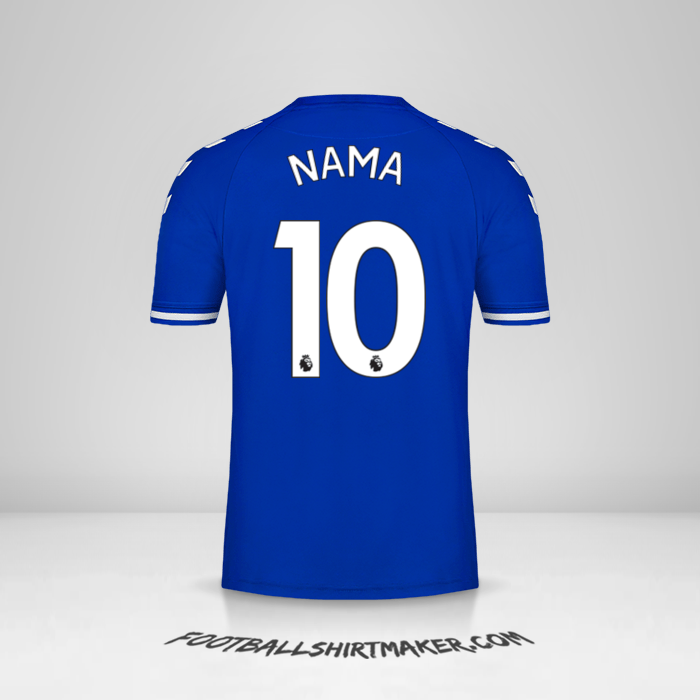 Jersey Everton FC 2020/21 -  nama - 10