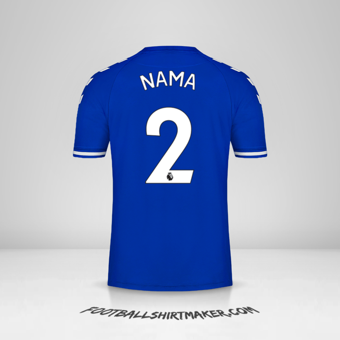 Jersey Everton FC 2020/21 -  nama - 2