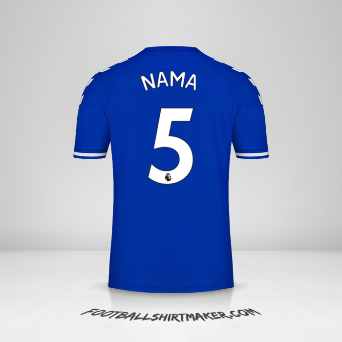 Jersey Everton FC 2020/21 -  nama - 5