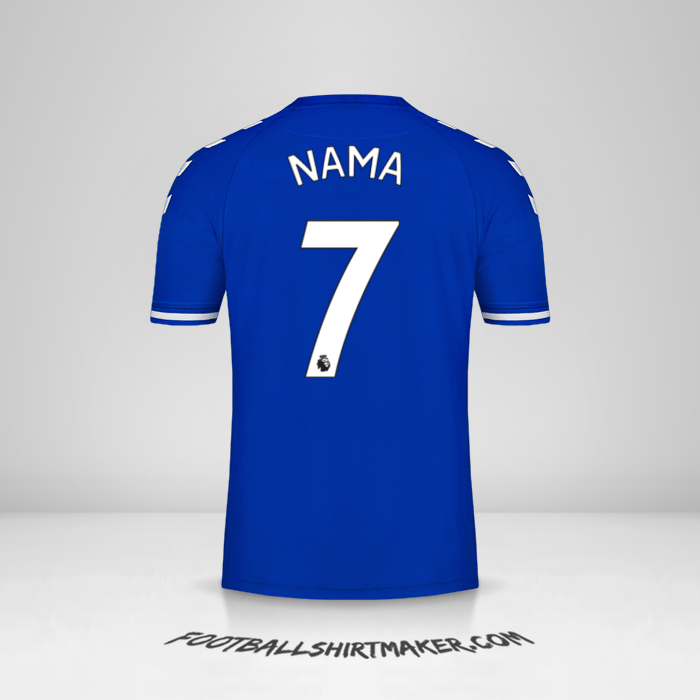 Jersey Everton FC 2020/21 -  nama - 7