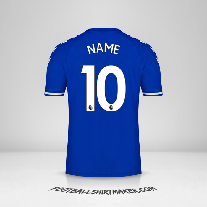 Trikot Everton FC 2020/21 -  name - 10