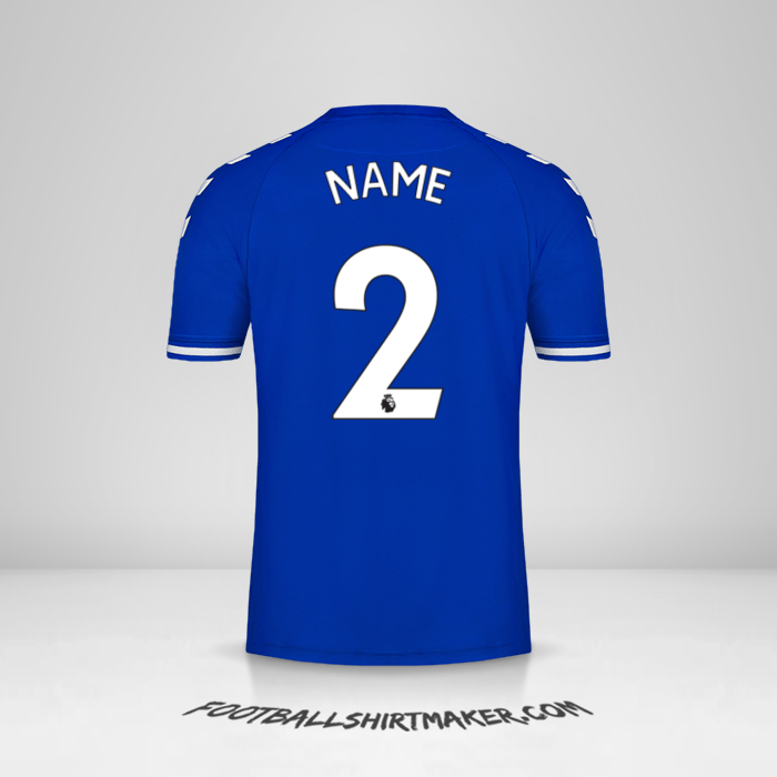 Shirt Everton FC 2020/21 -  name - 2
