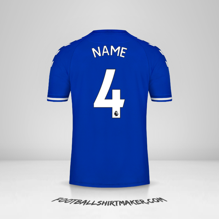 Trikot Everton FC 2020/21 -  name - 4