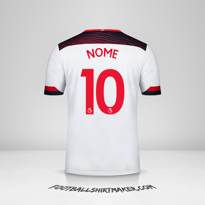 Maglia Southampton FC 2019/20 Terza -  nome - 10