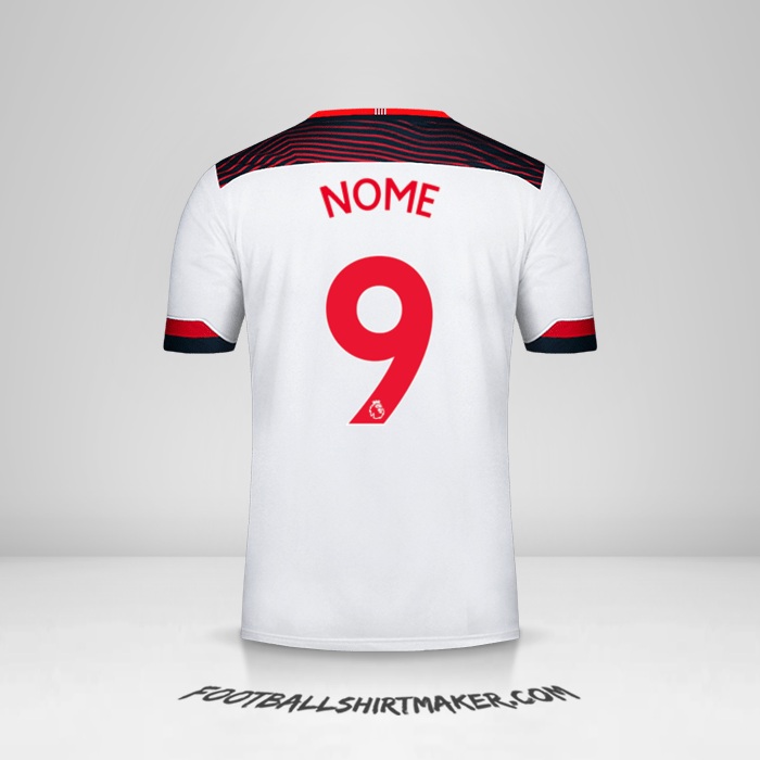 Camisa Southampton FC 2019/20 Terceira -  nome - 9