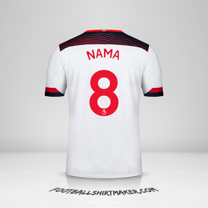 Jersey Southampton FC 2019/20 Ketiga -  nama - 8