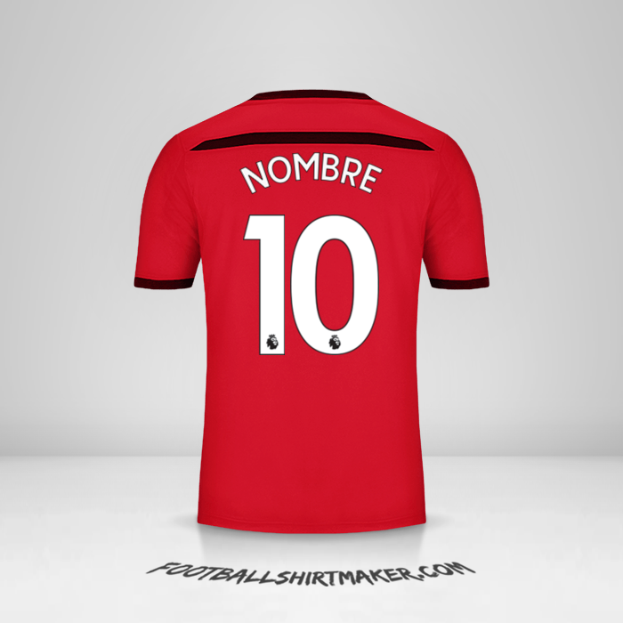 Camiseta Southampton FC 2018/19 Tercera -  nombre - 10