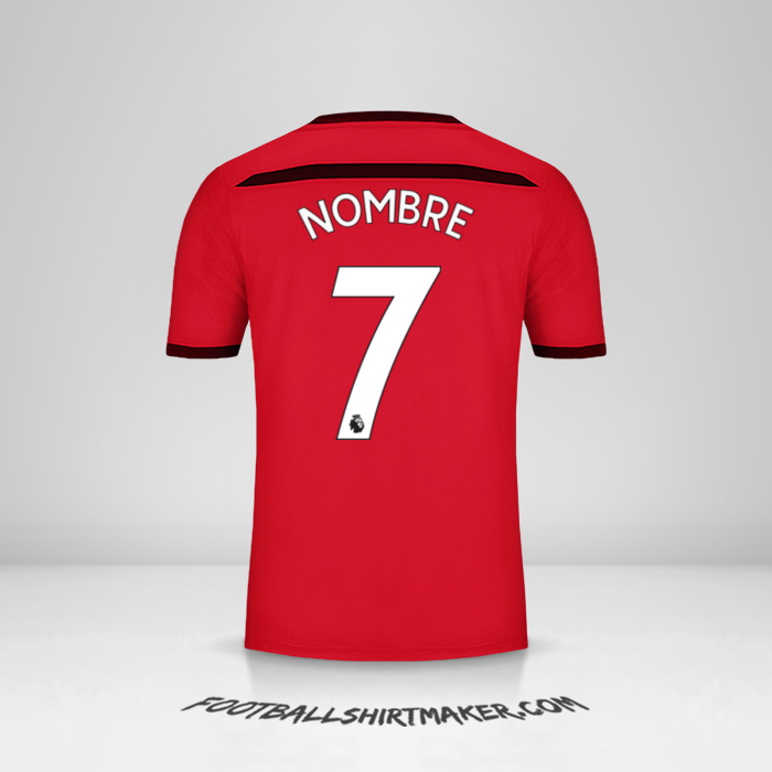 Camiseta Southampton FC 2018/19 Tercera -  nombre - 7