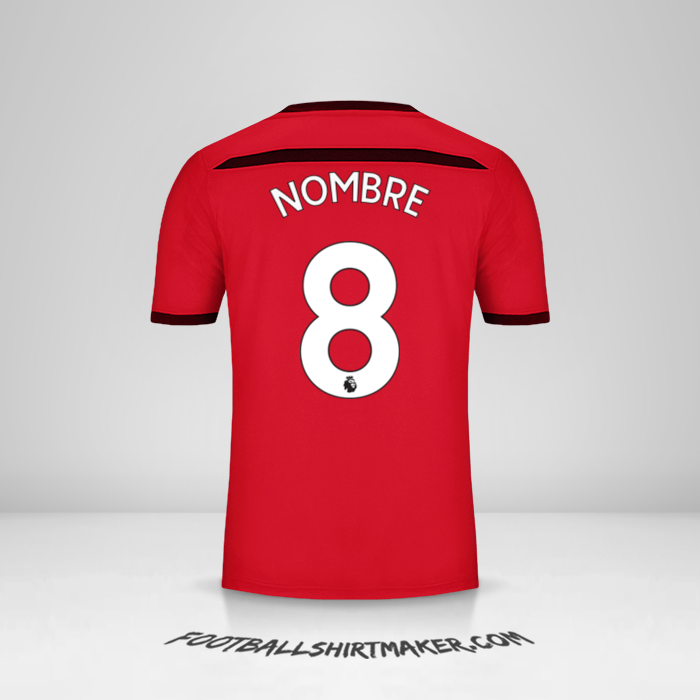 Jersey Southampton FC 2018/19 Tercera -  nombre - 8