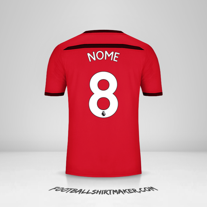 Maglia Southampton FC 2018/19 Terza -  nome - 8