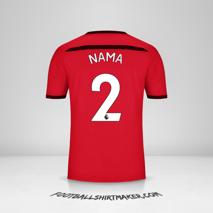 Jersey Southampton FC 2018/19 Ketiga -  nama - 2