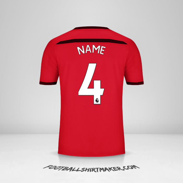Jersey Southampton FC 2018/19 Third -  name - 4