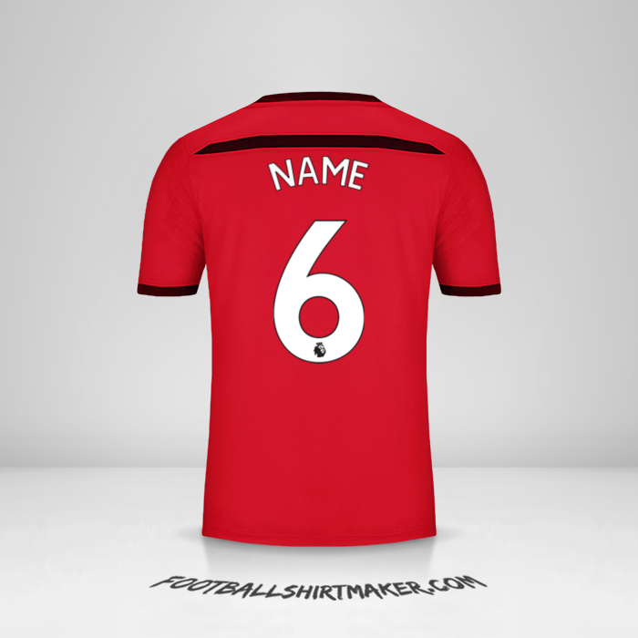 Trikot Southampton FC 2018/19 Dritte -  name - 6