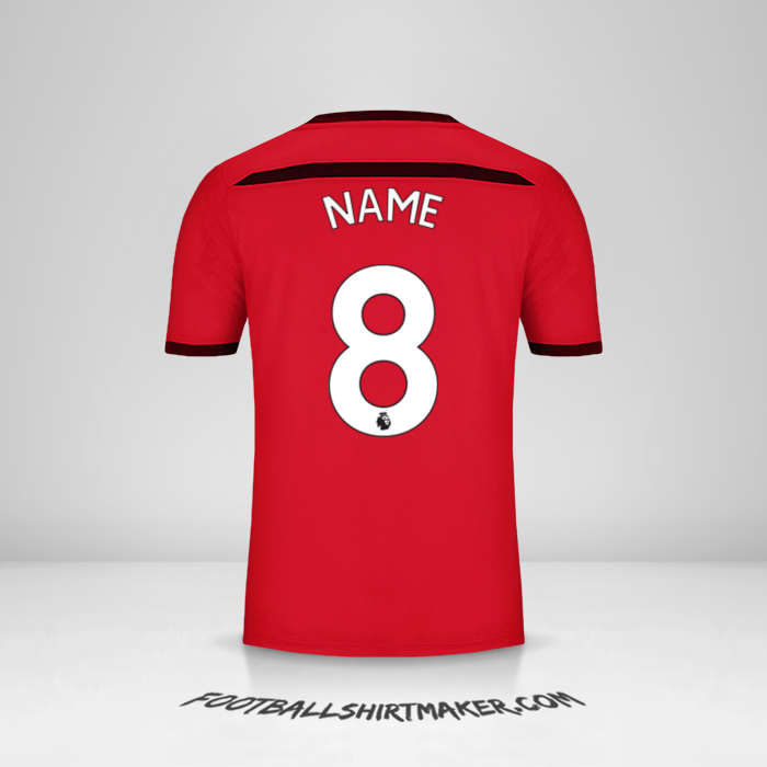 Trikot Southampton FC 2018/19 Dritte -  name - 8