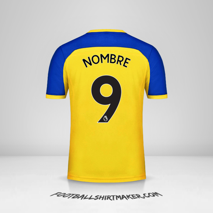 Jersey Southampton FC 2018/19 Visita -  nombre - 9