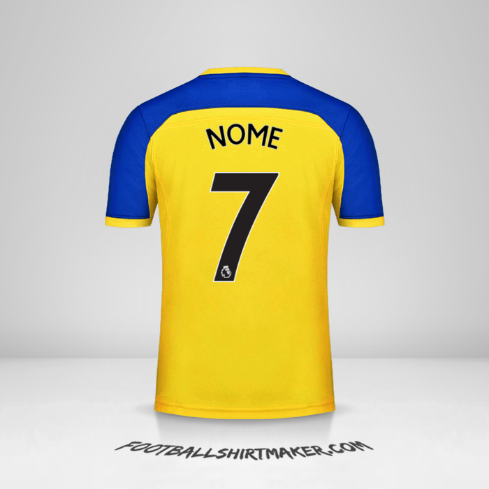 Camisola Southampton FC 2018/19 Alternativa -  nome - 7