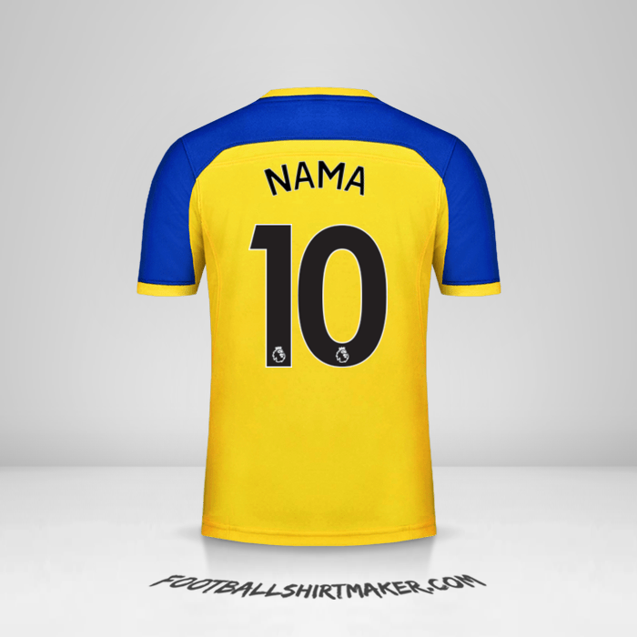 Jersey Southampton FC 2018/19 Alternatif -  nama - 10