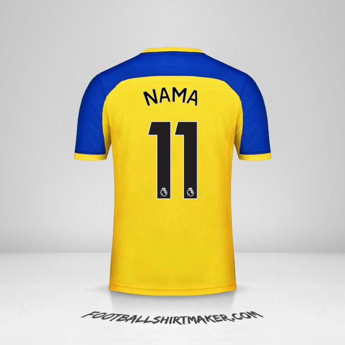 Jersey Southampton FC 2018/19 Alternatif -  nama - 11