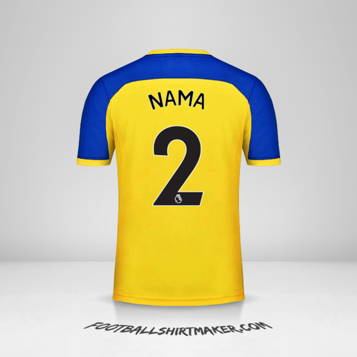 Jersey Southampton FC 2018/19 Alternatif -  nama - 2