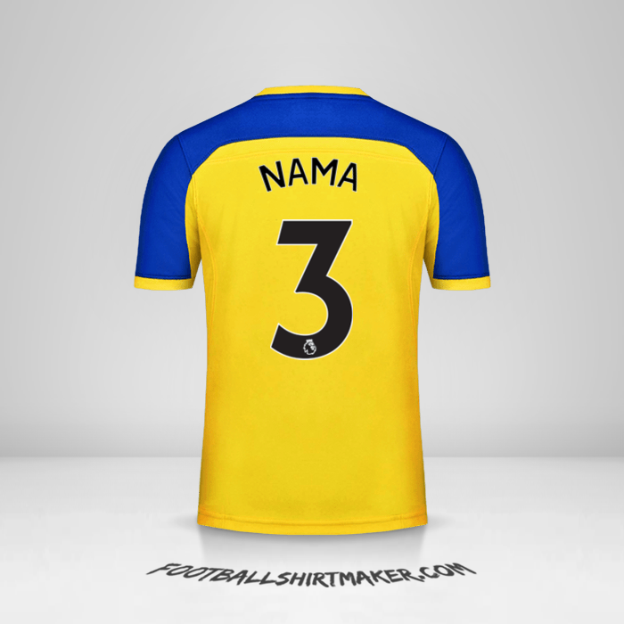 Jersey Southampton FC 2018/19 Alternatif -  nama - 3