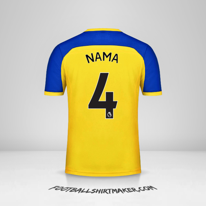 Jersey Southampton FC 2018/19 Alternatif -  nama - 4
