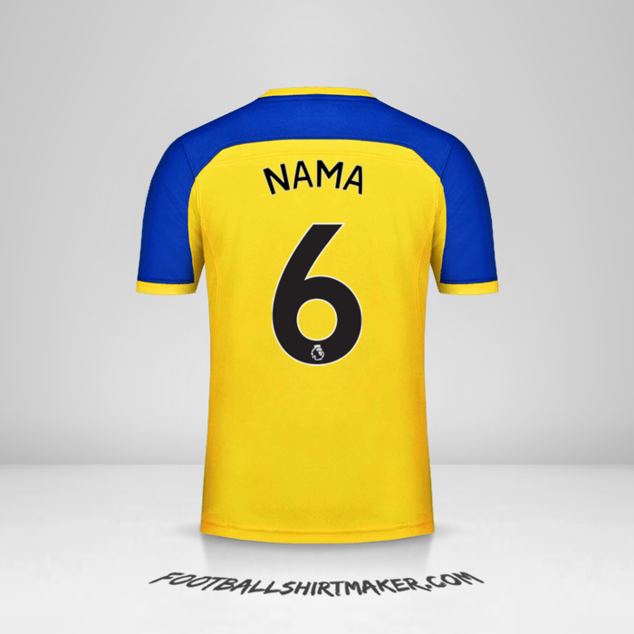 Jersey Southampton FC 2018/19 Alternatif -  nama - 6