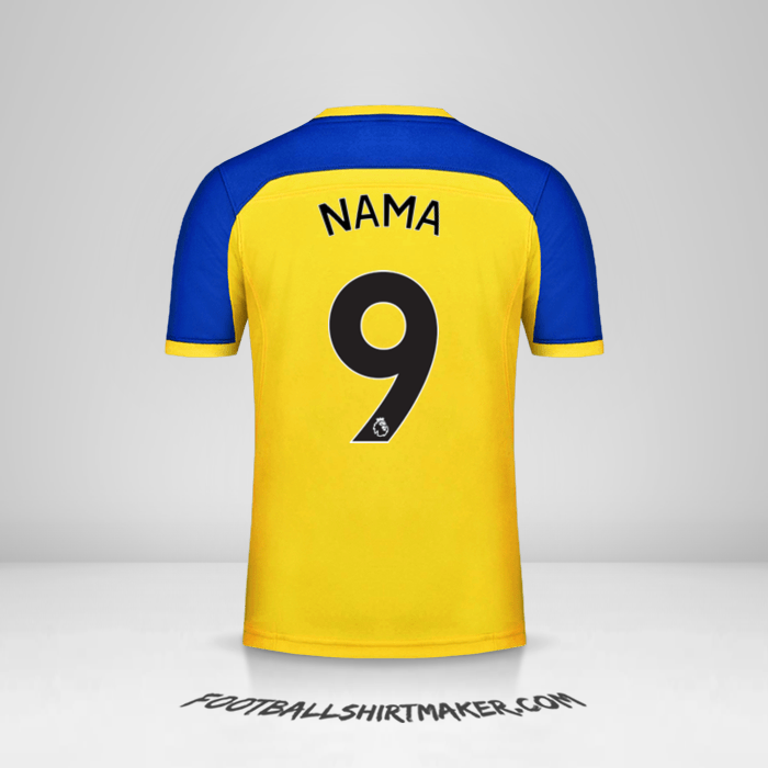 Jersey Southampton FC 2018/19 Alternatif -  nama - 9