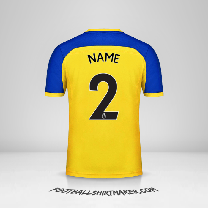 Trikot Southampton FC 2018/19 Auswärts -  name - 2