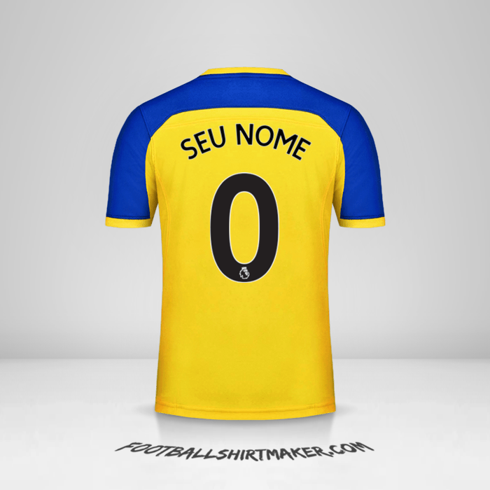 Camisa Southampton FC 2018/19 II -  seu nome - 0