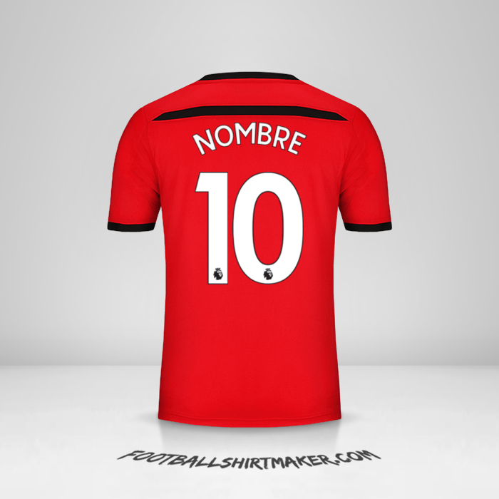 Camiseta Southampton FC 2018/19 -  nombre - 10