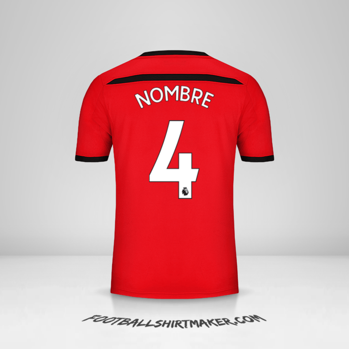 Jersey Southampton FC 2018/19 -  nombre - 4