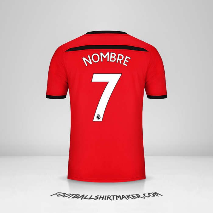 Camiseta Southampton FC 2018/19 -  nombre - 7