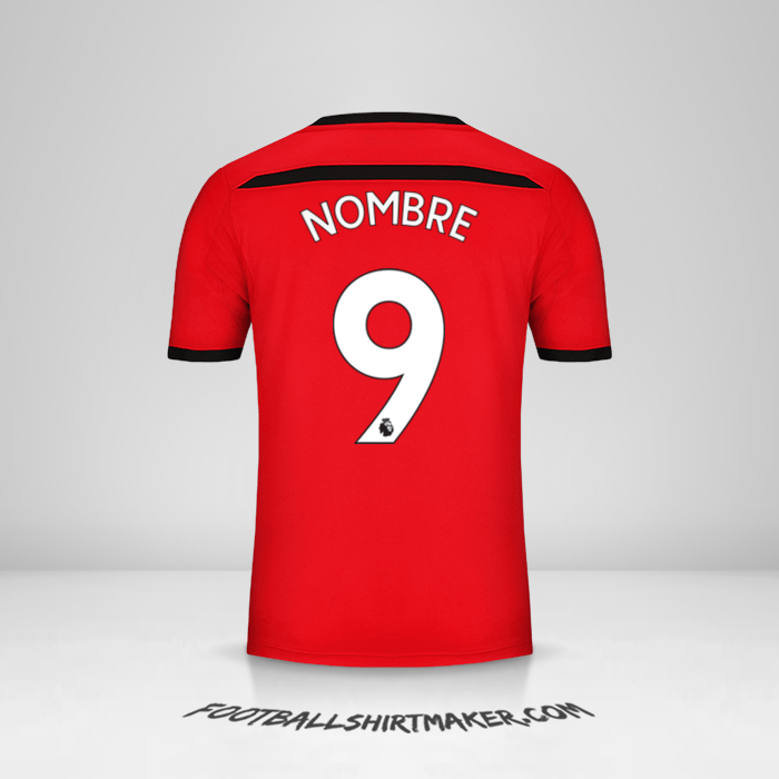 Camiseta Southampton FC 2018/19 -  nombre - 9
