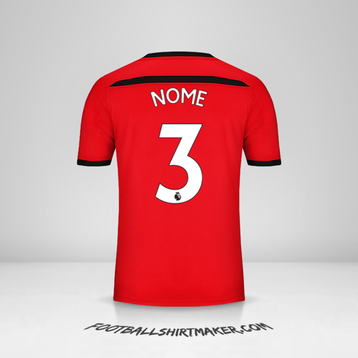 Maglia Southampton FC 2018/19 -  nome - 3