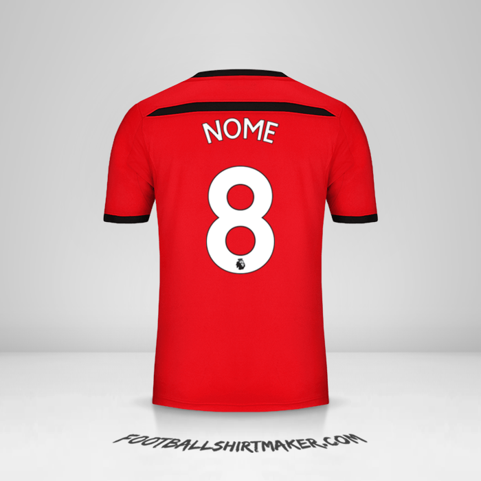 Camisa Southampton FC 2018/19 -  nome - 8