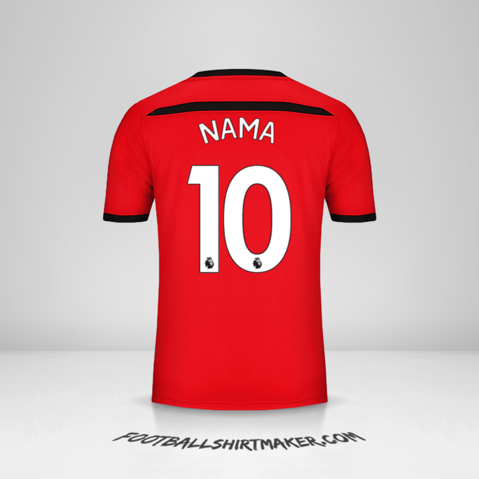 Jersey Southampton FC 2018/19 -  nama - 10